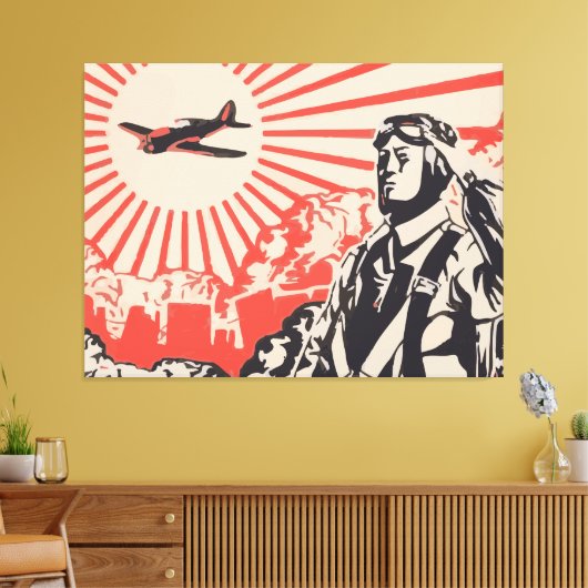 Weltkrieg der japanischen Armee 2 Leinwand (Insitu (Wohnzimmer))