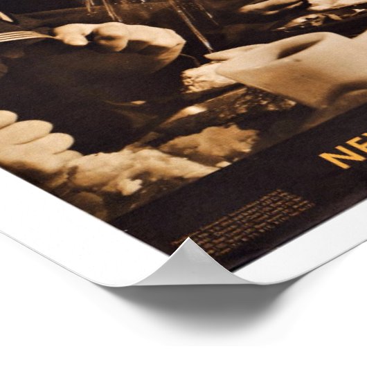 Weltkrieg: Durcheinander - Vintager Patriotismus Poster (Ecke)