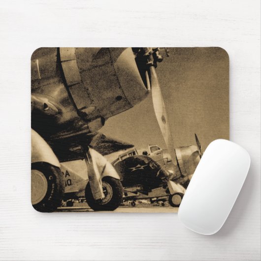 Weltkrieg-Flugzeug-Douglas SBD Dauntlesses Mousepad (Mit Mouse)