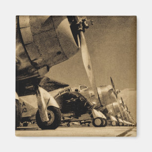 Weltkrieg-Flugzeuge Magnet