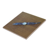 Weltkrieg-Graben-Uhr Fliese (Seite)