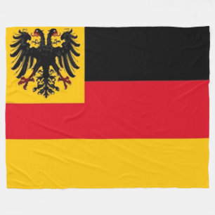WELTKRIEG I DEUTSCHE FLAG FLEECEDECKE