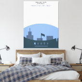 Weltkrieg Leinwanddruck (Insitu (Schlafzimmer))