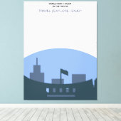 Weltkrieg Leinwanddruck (Insitu (Holzboden))