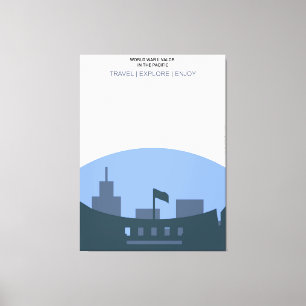 Weltkrieg Leinwanddruck