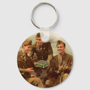 Weltkrieg-Lötgeräte der 1940er Jahre mit Süßigkeit Schlüsselanhänger
