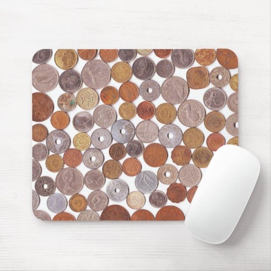 Weltkrieg-Münzen Mousepad (Mit Mouse)