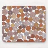 Weltkrieg-Münzen Mousepad (Vorne)