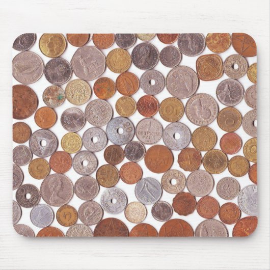 Weltkrieg-Münzen Mousepad (Vorne)