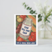 Weltkrieg Patriotische Dienstposten Postkarte (Stehend Vorderseite)