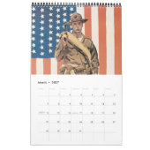 Weltkrieg-Plakat-Kalender Kalender (Mär 2027)