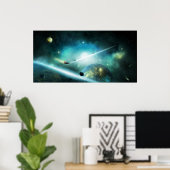 Weltkrieg Poster (Heimbüro)