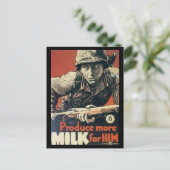 Weltkrieg Postkarten, US Dairy Assoc. Postkarte (Stehend Vorderseite)