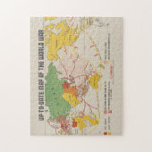 Weltkriegskarte von Manila Shinbun-sha Puzzle (Vertikal)