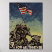 Weltkriegsposter des 2. Weltkriegs Poster (Vorne)