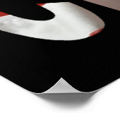 Weltkriegsweltmeister der amerikanischen Flagge Poster (Ecke)