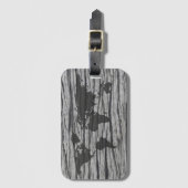 Weltkugel Gepäckanhänger (Vorderseite Vertikal)