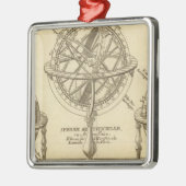 Weltkugel Ornament Aus Metall (Links)
