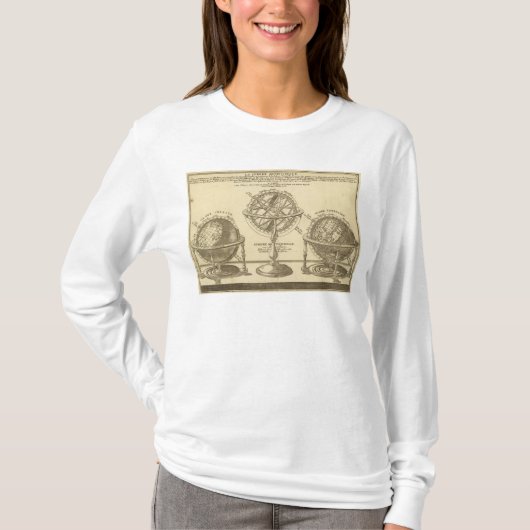 Weltkugel T-Shirt (Vorderseite)