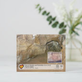 Weltkulturerbe der UNESCO - La Covaciella Höhle Postkarte (Stehend Vorderseite)