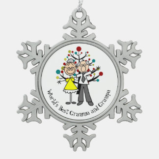 Weltkulturerbe der Unesco Schneeflocken Zinn-Ornament