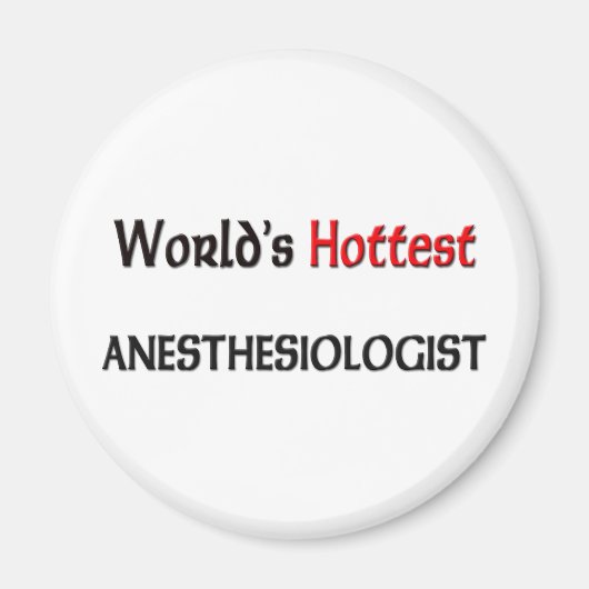 Weltlärm heißer Anästhesiologe Magnet (Vorne)