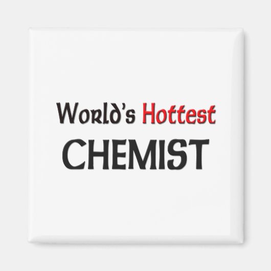Weltlärm heißer Chemiker Magnet (Vorne)