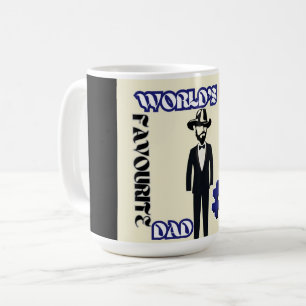 Weltläufiger Vater #1 Kaffeetasse