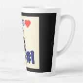 Weltläufiger Vater #1 Milchtasse (Rechts)