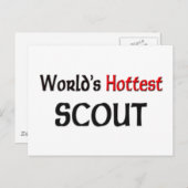 Weltläufiges Scout Postkarte (Vorne/Hinten)
