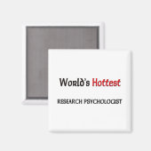 Weltläufigste Forschungspsychologin Magnet (Vorderseite/Rückseite)