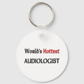 Weltläufigster Audiologe Schlüsselanhänger (Vorderseite)