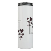 Weltlds Best Babysitter Hearts Childcare Kindermäd Thermosbecher (Rückseite)