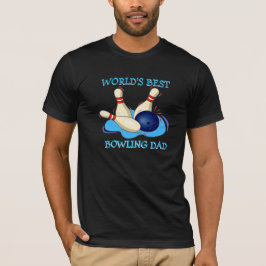 Weltlds Best Bowling Vater T-Shirt