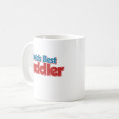 Weltlds Best Cuddler Kaffeetasse (Vorderseite Links)