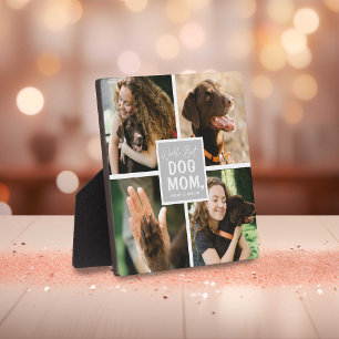 'Weltlds Best Dog Mama' FotoCollage Fotoplatte