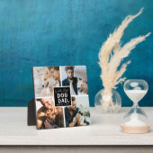 'Weltlds Best Dog Vater' Foto Collage Plaque Fotoplatte (InSitu)