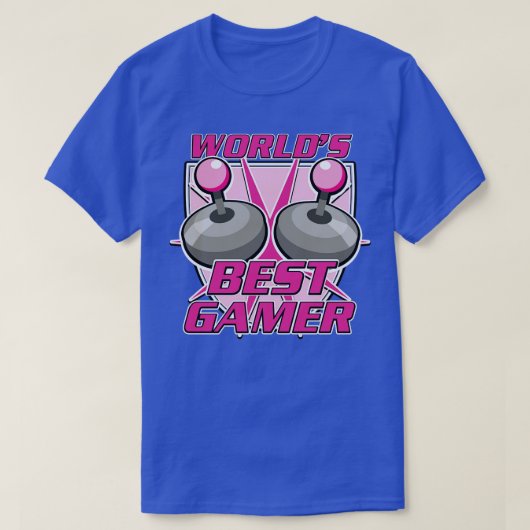 Weltlds Best Gamer T-Shirt (Design vorne)