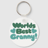 Weltlds Best Granny Schlüsselanhänger (Vorderseite)