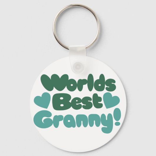 Weltlds Best Granny Schlüsselanhänger (Vorderseite)