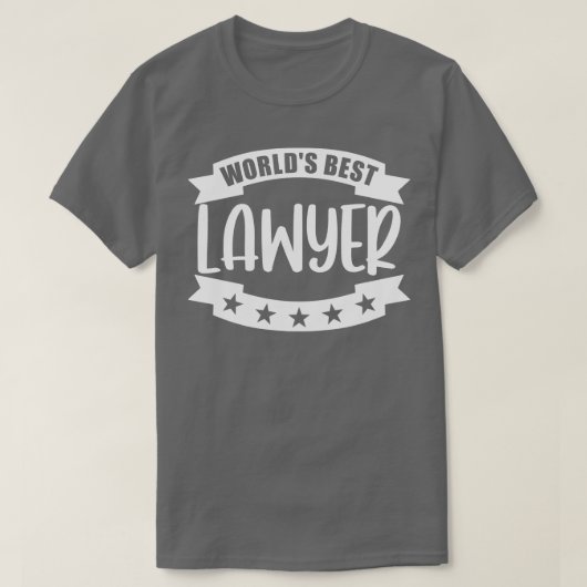 Weltlds Best Lawyer T-Shirt (Design vorne)