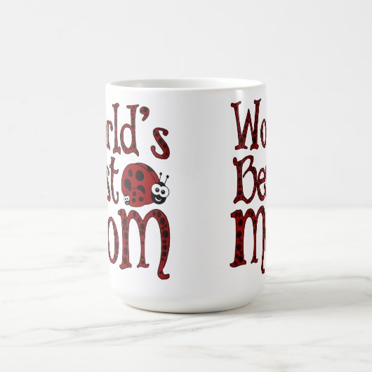 Weltlds Best Mama Ladybugs Kaffeetasse (Mittel)