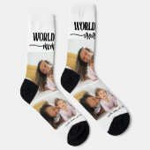 Weltlds Best Mommy Foto Collage Socken (Rechts)