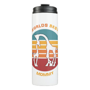 Weltlds Best Mommy, Giraffen Thermosbecher