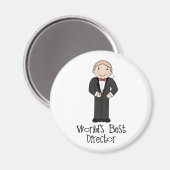 Weltlds Best Music Director Magnet (Vorderseite/Rückseite)