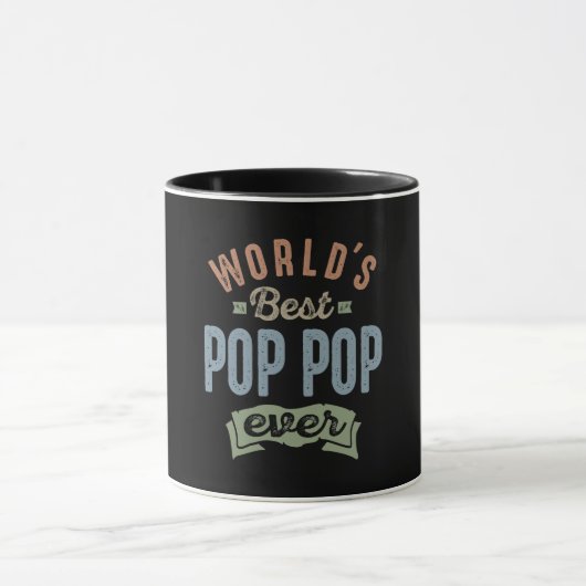 Weltlds Best Pop Pop Tasse (Zentrum)