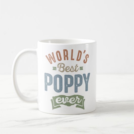 Weltlds Best Poppy Kaffeetasse (Links)