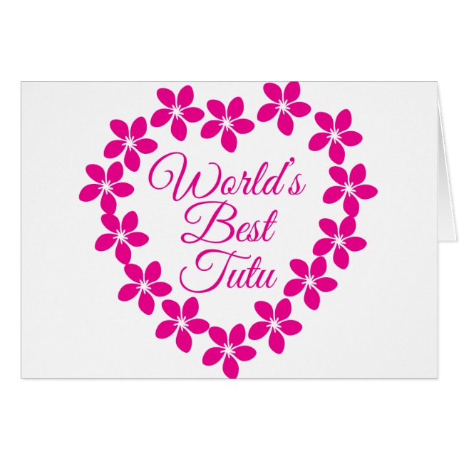 Weltlds Best Tutu (Vorderseite (Horizontal))