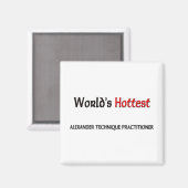 Weltlds heißer Alexander Technique Practitioner Magnet (Vorderseite/Rückseite)