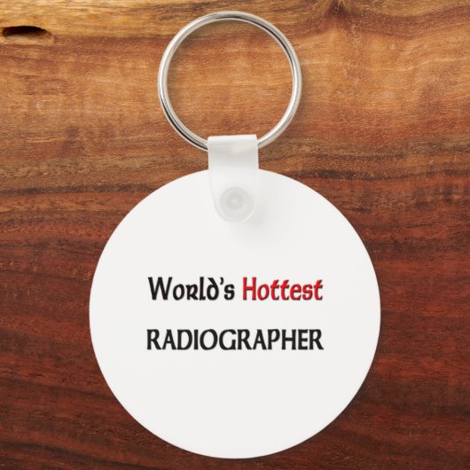 Weltlds Hottest Radiographin Schlüsselanhänger (Vorderseite)